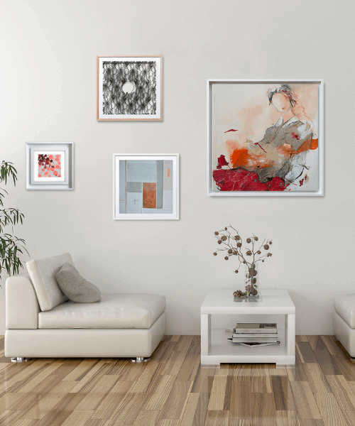 quel tableau au dessus d'un canapé